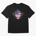 USA Flag - National Team Fans Classic T-Shirt Carry the Colors and Pride of FIFA World Cup 2026 USA Canada Mexico Connected to Mbappe and Neymar, Argentina Energy, Stadium Memories, Football Loyalty, International Chants and Championship Tradition;