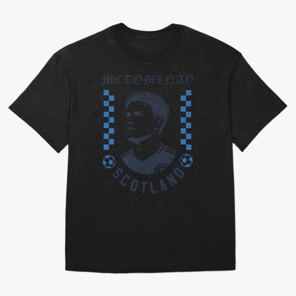 McTominay Scotland Soccer Legend Retro Football Fan Design Classic T-Shirt Support Your Favorite Stars during FIFA World Cup 2026 for Fans of Messi and Cristiano Ronaldo and Brazil, Portugal and Argentina, Bringing Goal Celebration Energy,