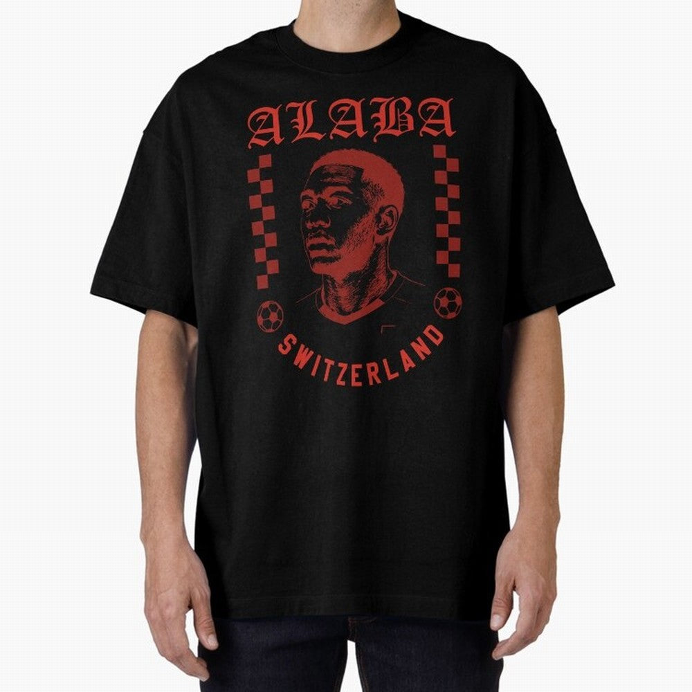 Alaba Switzerland Soccer Legend Vintage Football Fan Shirt Classic T-Shirt Show Championship Spirit for Global Football Passion for FIFA World Cup 2026, Highlighting CR7, Germany, Football History, Final Match Energy, Crowd Noise and Once in a