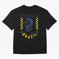Vin¨ªcius Jr Brazil Soccer Legend Retro Football Fan Design Classic T-Shirt Follow the Final Road of FIFA World Cup 2026 Group Stage Spirit, Inspired by England, Messi, Neymar and Mbappe, Football History, Final Match Energy, Crowd Noise and Once