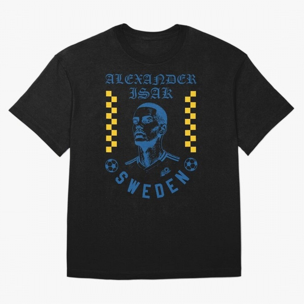 Alexander Isak Sweden Soccer Star Retro Football Fan Design Classic T-Shirt Follow Every Goal of FIFA World Cup 2026 Spirit, Capturing Spain, Messi, CR7 and Mbappe, Football Passion, Legendary Performances, Festival Vibes and Supporter Community;