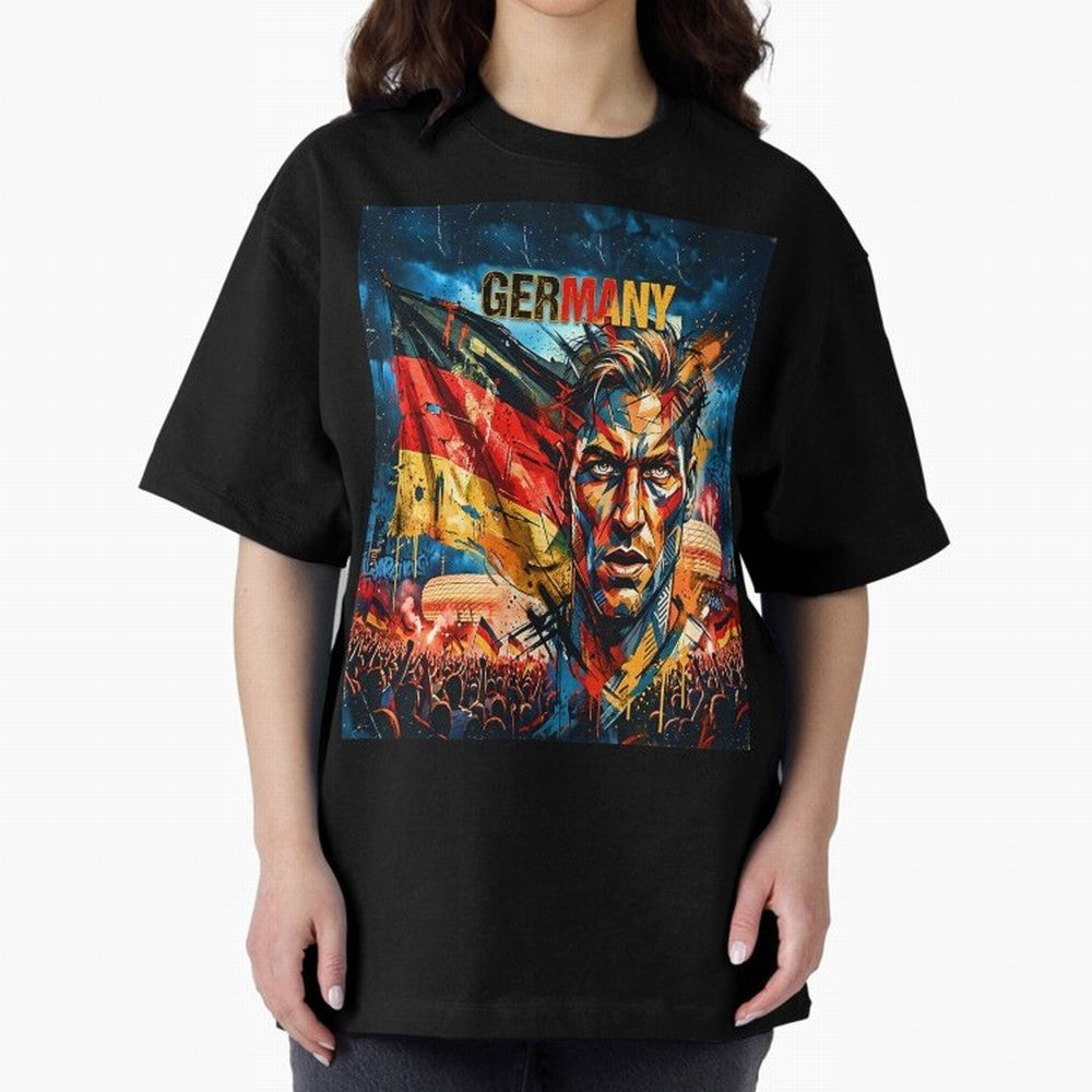 GERMANY FOOTBALL TEAM Classic T-Shirt Represent Football Lovers during FIFA World Cup 2026 USA Canada Mexico for Fans of Neymar, Haaland and Cristiano Ronaldo and Argentina, Bringing Football History, Final Match Energy, Crowd Noise and Once in a