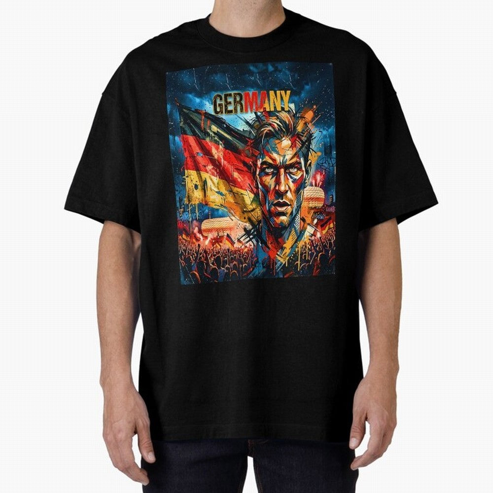 GERMANY FOOTBALL TEAM Classic T-Shirt Represent Football Lovers during FIFA World Cup 2026 USA Canada Mexico for Fans of Neymar, Haaland and Cristiano Ronaldo and Argentina, Bringing Football History, Final Match Energy, Crowd Noise and Once in a