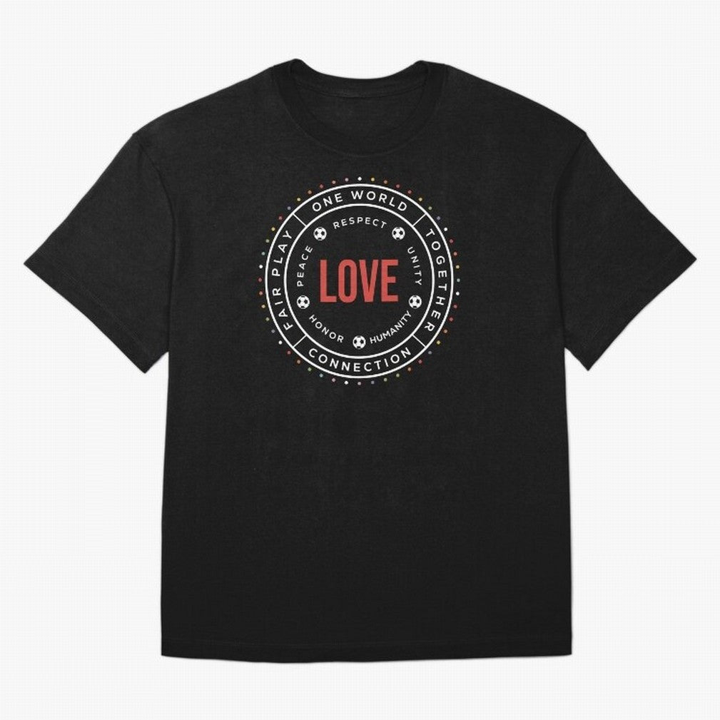 One World One Game ¡ª Soccer World Cup 2026 Love Unity Design Classic T-Shirt Bring Trophy Dreams to FIFA World Cup 2026 USA Canada Mexico Centered on Mbappe, Brazil, Portugal and Argentina Energy, Stadium Chants, National Pride, Trophy Dreams and