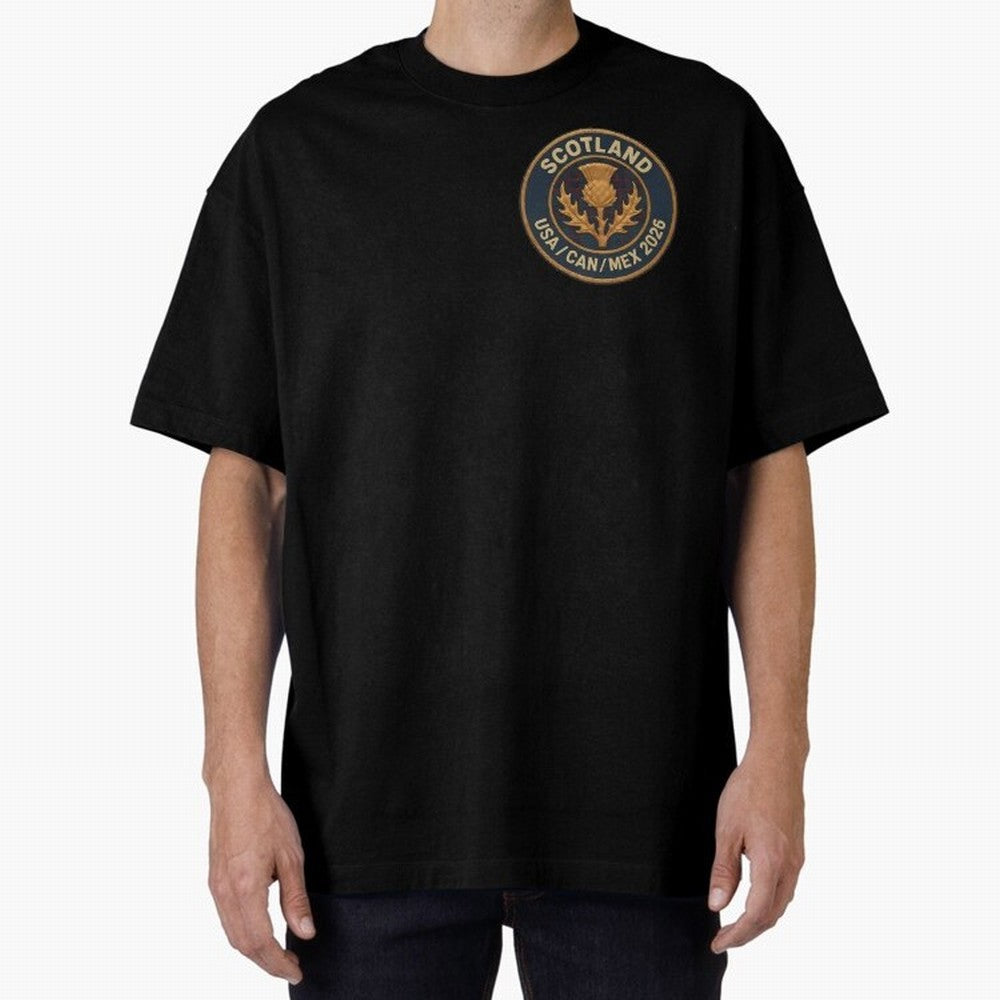 Scotland World Cup 2026 Thistle Classic T-Shirt Experience the Global Stage of FIFA World Cup 2026 Group Stage Spirit, Highlighting Brazil, Haaland, Fan Favorite Moments, National Team Passion, Big Match Drama and Soccer History; Made for Die Hard