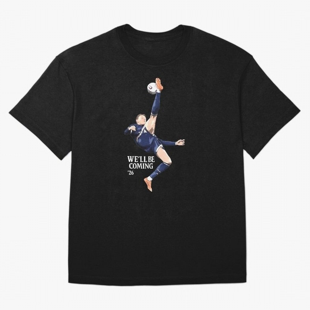 Scotland We'll Be Coming 26 World Cup 26 Classic T-Shirt Celebrate Golden Goal Energy in Match Day Hype around FIFA World Cup 2026 USA Canada Mexico, Messi, Neymar and Mbappe, Portugal, Vintage Soccer Flavor, Modern Football Stars, National Flags