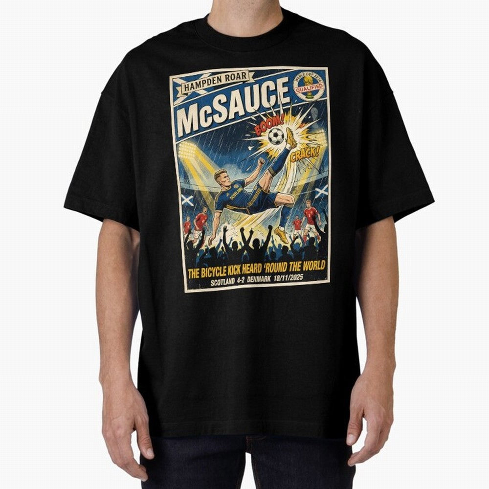 McSauce Goal November 18th 2025 Classic T-Shirt Support the FIFA World Cup 2026 Group Stage Journey through Messi, CR7 and Mbappe Highlights, Brazil, Portugal and Argentina Pride, Vintage Soccer Flavor, Modern Football Stars, National Flags and