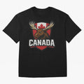 Canada Moose Sports Logo T-Shirt ¨C Canadian Flag Maple Leaf Emblem | 2026 World Cup Supporter Classic T-Shirt Celebrate Golden Goal Energy in Global Football Passion for FIFA World Cup 2026 Group Stage, Made for Messi, England, Stadium Chants,