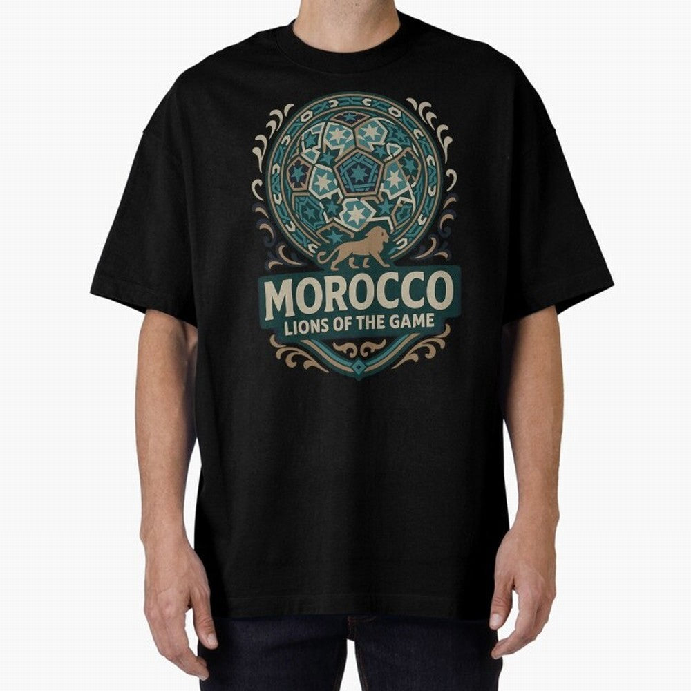 Morocco Lions Of The Game Classic T-Shirt Bring Champion Energy into FIFA World Cup 2026 Group Stage for Fans of Neymar, Haaland and Cristiano Ronaldo and France and Portugal, Bringing Football History, Final Match Energy, Crowd Noise and Once in a