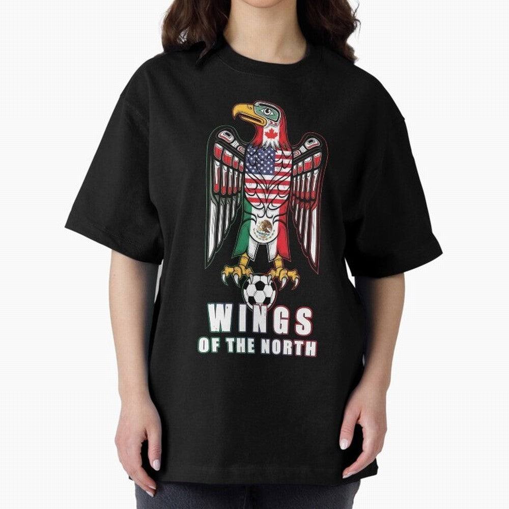 Eagle of the Americas - United Wings 2026 Classic T-Shirt Celebrate FIFA World Cup 2026 USA Canada Mexico Driven by Haaland, Germany Energy, Worldwide Fan Energy, Dramatic Goals, Stadium Lights and Championship Celebrations; Great for Supporters