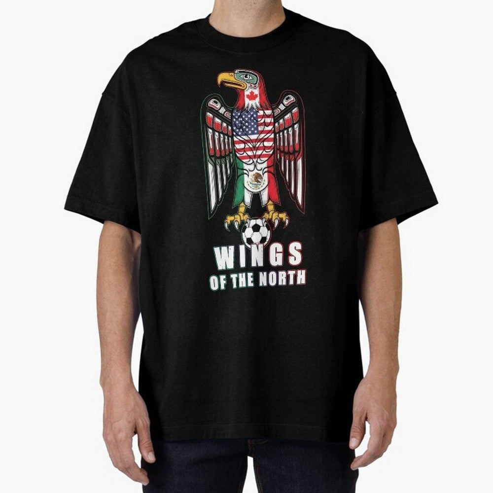 Eagle of the Americas - United Wings 2026 Classic T-Shirt Celebrate FIFA World Cup 2026 USA Canada Mexico Driven by Haaland, Germany Energy, Worldwide Fan Energy, Dramatic Goals, Stadium Lights and Championship Celebrations; Great for Supporters