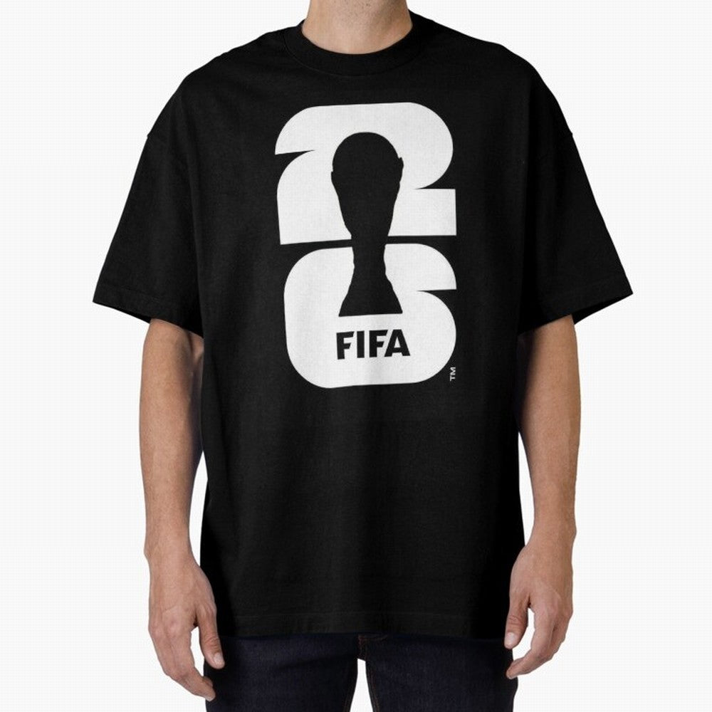 World Cup 2026 Soccer Celebration: United Football Fan Art Oversized T-Shirt Join the Global Buzz around FIFA World Cup 2026 USA Canada Mexico for Fans of Cristiano Ronaldo, Haaland and CR7 and Germany, Bringing Football Festival Excitement, Trophy