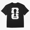 World Cup 2026 Soccer Celebration: United Football Fan Art Oversized T-Shirt Join the Global Buzz around FIFA World Cup 2026 USA Canada Mexico for Fans of Cristiano Ronaldo, Haaland and CR7 and Germany, Bringing Football Festival Excitement, Trophy