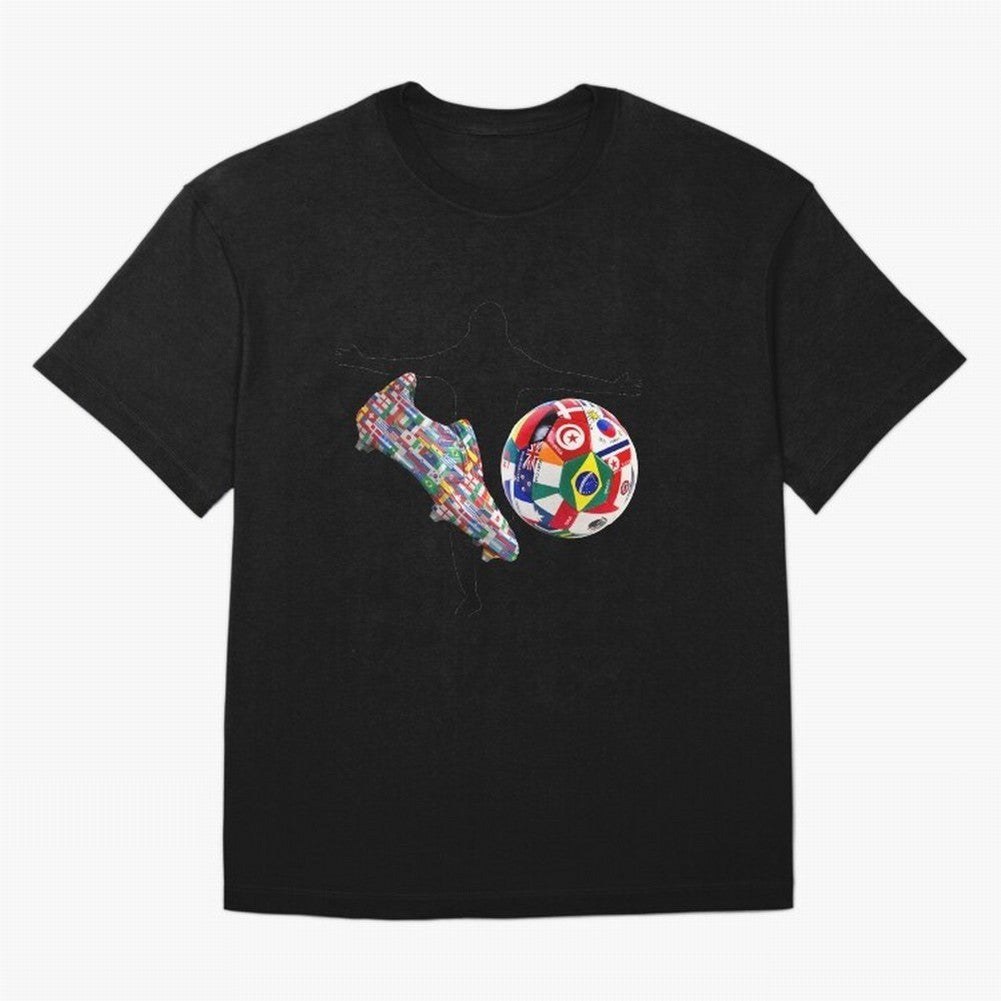 world cup Oversized T-Shirt Show Passion for the Stars of FIFA World Cup 2026 Spirit, Connected to England and Germany, CR7 and Messi, Fan Favorite Moments, National Team Passion, Big Match Drama and Soccer History; Created for Match Day Parties,