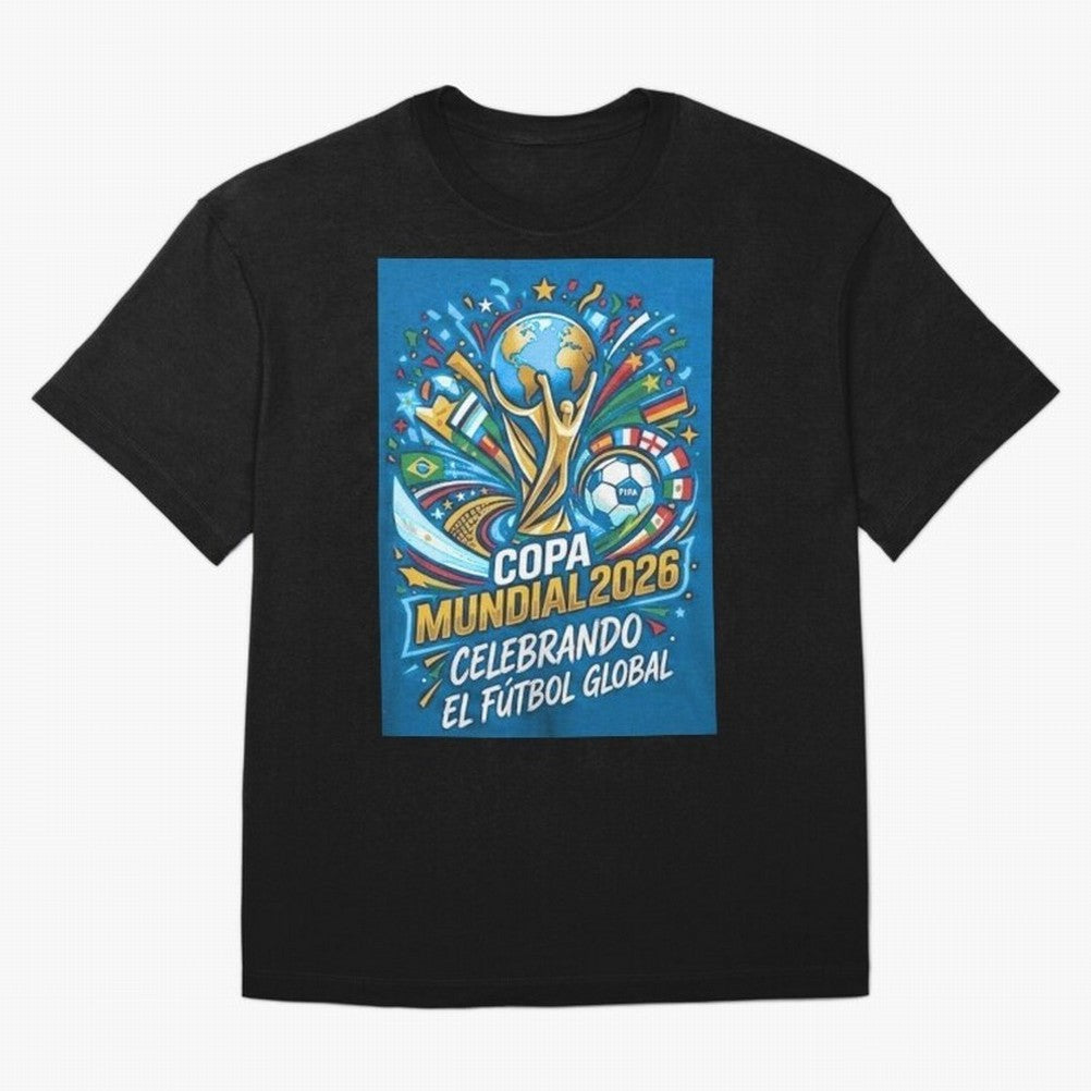 World Cup Oversized T-Shirt Make Memories around Match Day Hype around FIFA World Cup 2026, Mbappe and Neymar, Germany, Soccer Culture, Superstar Moments, National Team Dreams and Competitive Fire; Made for Die Hard Supporters, Soccer Lovers, Game