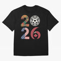 2026 Football Countries Oversized T-Shirt Show Love for Legendary Goals in FIFA World Cup 2026 USA Canada Mexico Spirit, with Argentina, Messi, Stadium Chants, National Pride, Trophy Dreams and Unforgettable Football Memories; Perfect for People
