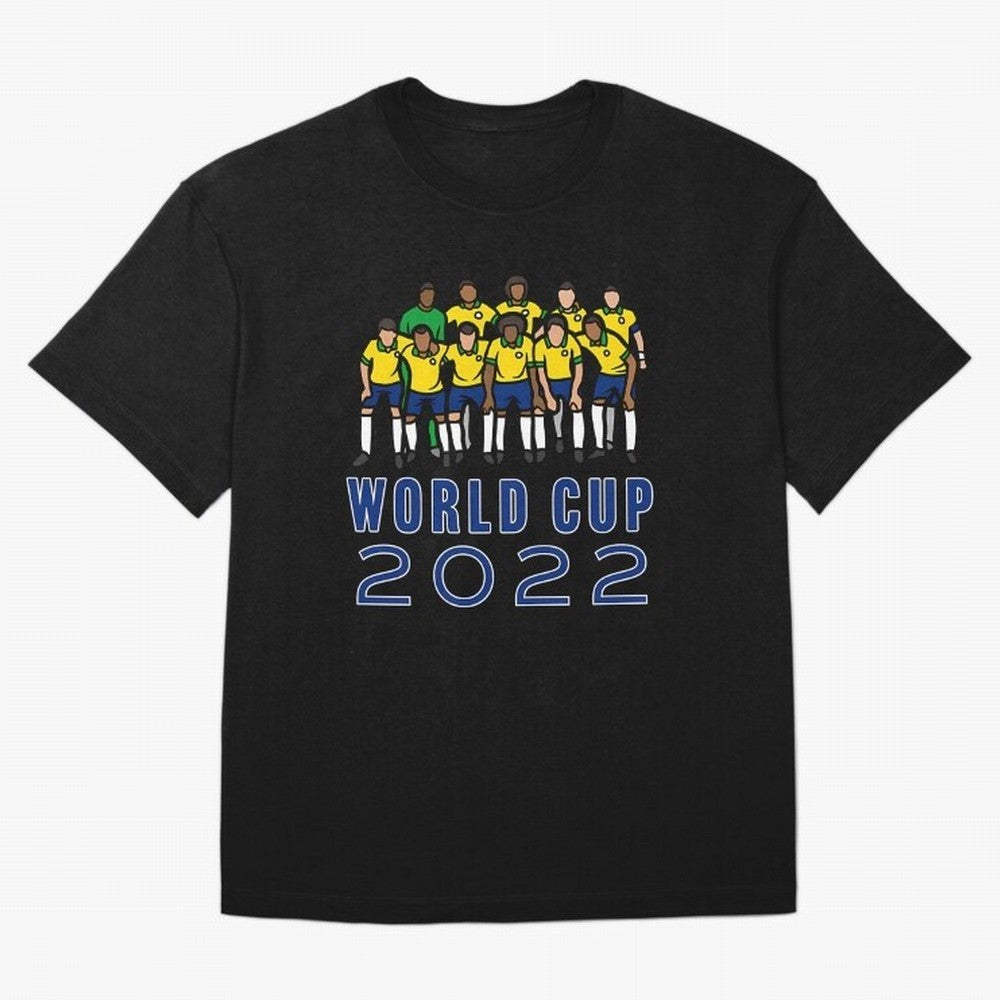 World Cup 2022 Oversized T-Shirt Carry National Pride through the FIFA World Cup 2026 Group Stage Journey through Neymar, Haaland and Cristiano Ronaldo Highlights, France and Portugal Pride, Sports Nostalgia, International Competition, Famous
