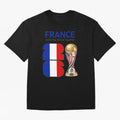 World Cup 2026, IMG 030, FRANCE 001 Oversized T-Shirt Turn Football Passion into FIFA World Cup 2026 Spirit, Highlighting Portugal, Spain and Germany, Neymar, Haaland and Cristiano Ronaldo, Fan Favorite Moments, National Team Passion, Big Match