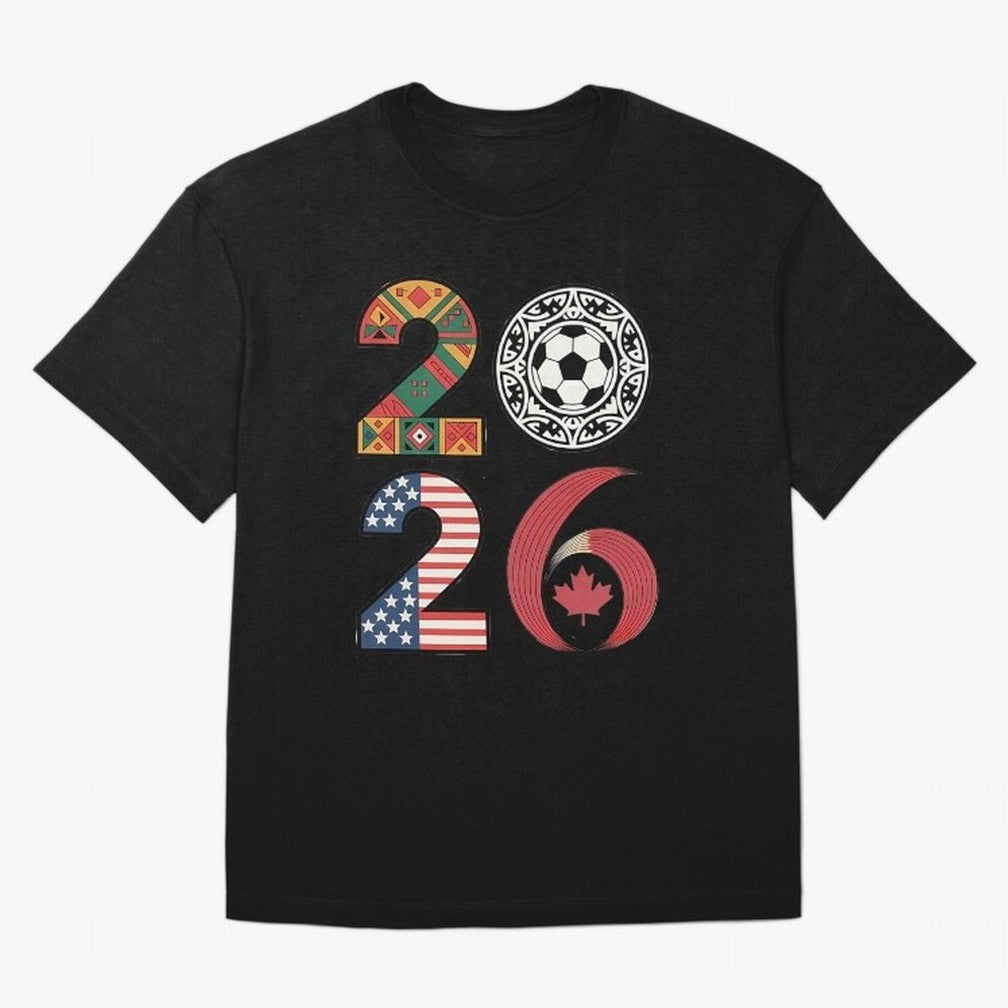 2026 Football Countries Design Usa Canada Mexico Inspired Oversized T-Shirt Celebrate the Stars of FIFA World Cup 2026 Spirit, Capturing England, Cristiano Ronaldo, Haaland and CR7, Match Day Excitement, Supporter Culture, Golden Goals and Global