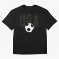 USA soccer ball American world cup 2026 fan Oversized T-Shirt Enjoy the Biggest Football Party of the FIFA World Cup 2026 Journey through CR7 Highlights, England Pride, Stadium Chants, National Pride, Trophy Dreams and Unforgettable Football