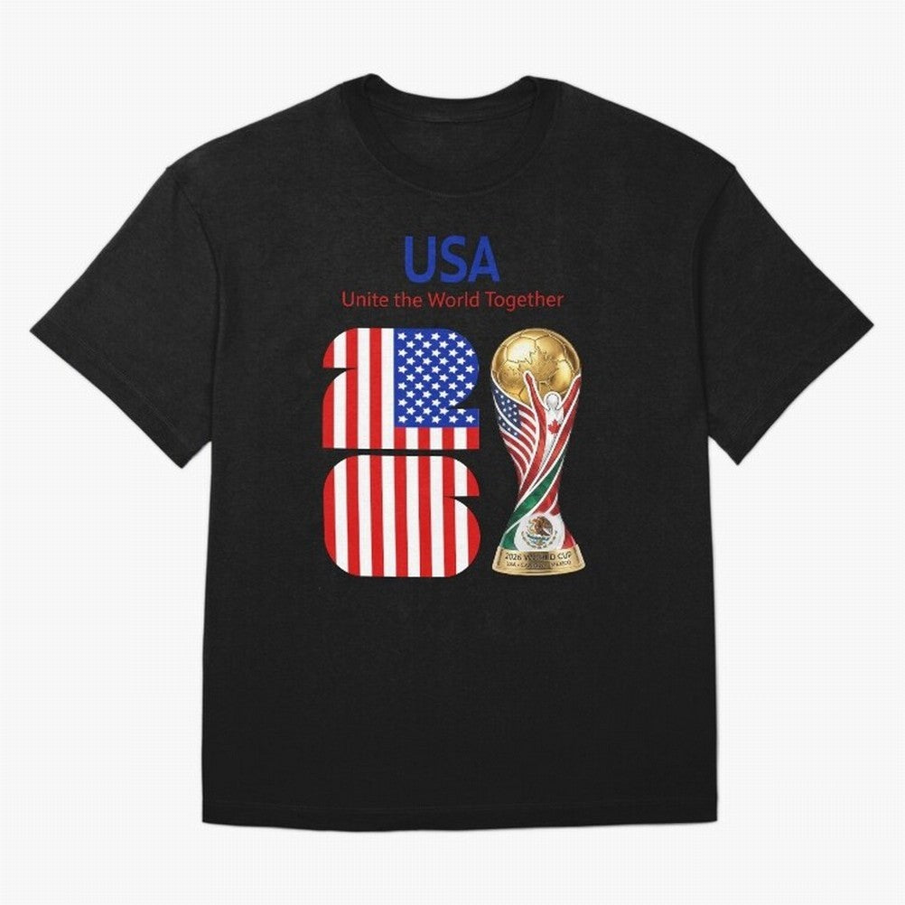 World Cup 2026, IMG 020, USA 001 Oversized T-Shirt Relive Legendary Nights from FIFA World Cup 2026 USA Canada Mexico Highlighting Haaland and Mbappe, Spain and Netherlands Energy, Football Passion, Legendary Performances, Festival Vibes and