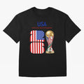 World Cup 2026, IMG 020, USA 001 Oversized T-Shirt Relive Legendary Nights from FIFA World Cup 2026 USA Canada Mexico Highlighting Haaland and Mbappe, Spain and Netherlands Energy, Football Passion, Legendary Performances, Festival Vibes and