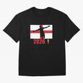 England World Cup 2026 T-Shirt_84815873 Oversized T-Shirt Mark FIFA World Cup 2026 Celebrating CR7, Argentina and Brazil Energy, Stadium Chants, National Pride, Trophy Dreams and Unforgettable Football Memories; Great for Watch Parties, Sports