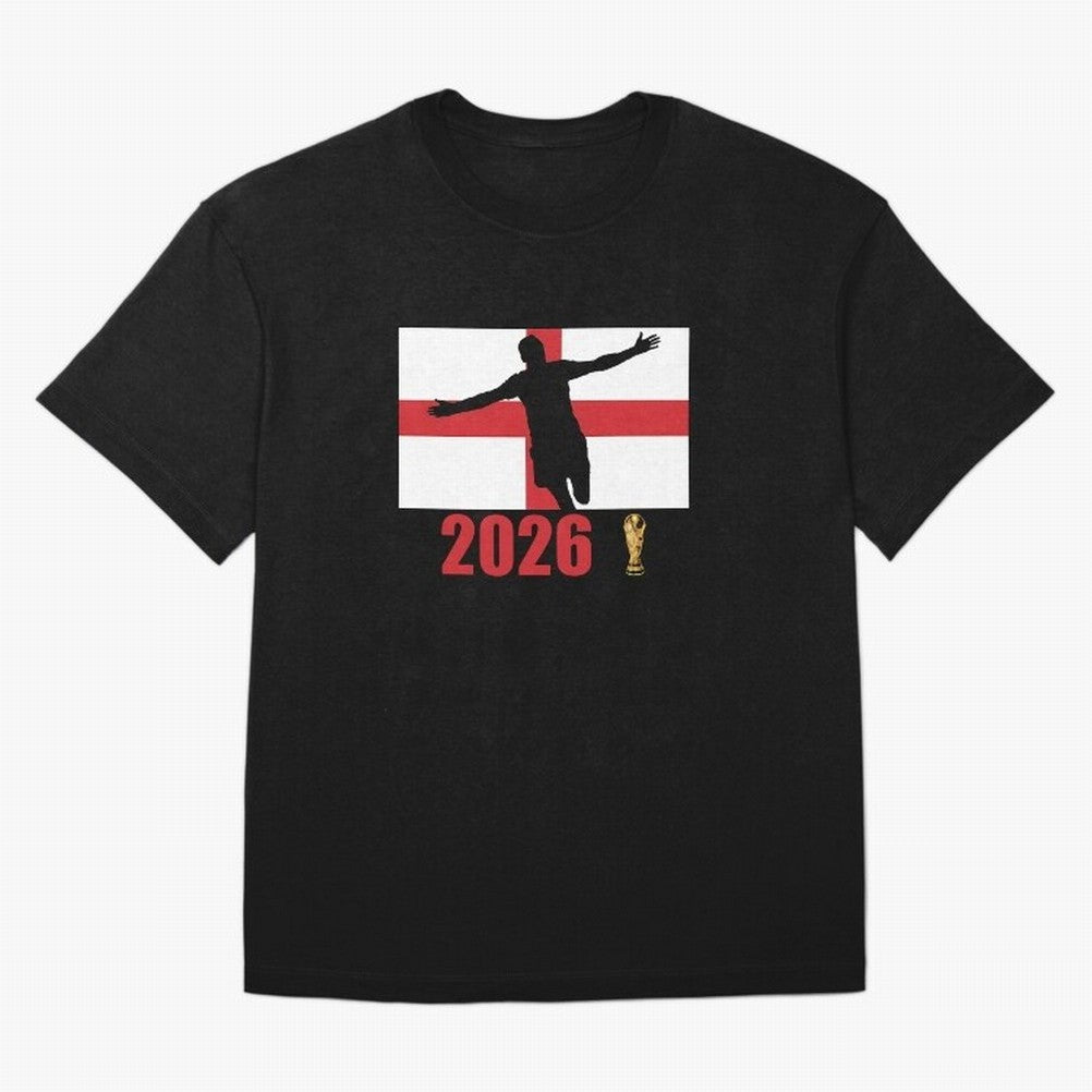 England World Cup 2026 T-Shirt_84815873 Oversized T-Shirt Mark FIFA World Cup 2026 Celebrating CR7, Argentina and Brazil Energy, Stadium Chants, National Pride, Trophy Dreams and Unforgettable Football Memories; Great for Watch Parties, Sports