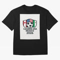 World Cup Soccer 2026 Canada USA Mexico Design Oversized T-Shirt Make Your Look Match FIFA World Cup 2026 USA Canada Mexico Spirit, Driven by Argentina and Brazil, Mbappe and Neymar, Football Passion, Legendary Performances, Festival Vibes and