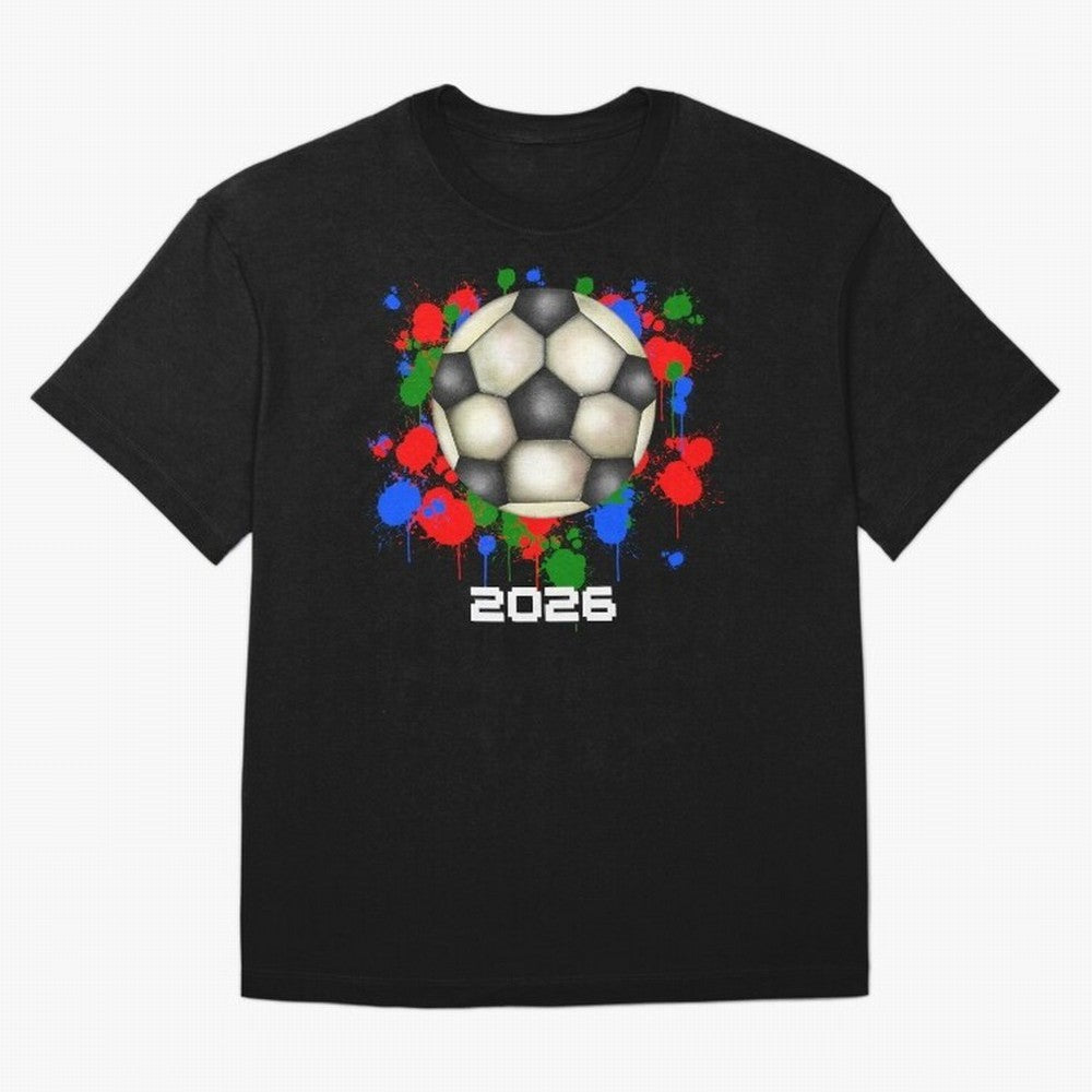 Football 2026 Oversized T-Shirt Make Game Day About FIFA World Cup 2026 Driven by Neymar, England Energy, Retro Football Energy, Iconic Rivalries, Trophy Chase Drama and Stadium Atmosphere; Created for Match Day Parties, Soccer Gifts, Fan Photos,