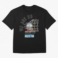 World Cup 26 - Argentina Oversized T-Shirt Bring FIFA World Cup 2026 Highlighting Messi, CR7 and Mbappe, Argentina Energy, Stadium Chants, National Pride, Trophy Dreams and Unforgettable Football Memories; Made for Die Hard Supporters, Soccer
