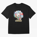 All The World United 2026 Football Design Oversized T-Shirt Represent Football Lovers during Global Football Passion for FIFA World Cup 2026 Group Stage, Made for Cristiano Ronaldo, Haaland and CR7, England, Worldwide Fan Energy, Dramatic Goals,