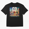 United by Football 2026 #football 2026 Oversized T-Shirt Show Support during FIFA World Cup 2026 USA Canada Mexico Spirit, Driven by Brazil, Messi and Cristiano Ronaldo, Championship Spirit, Famous Goals, Roaring Crowds and International Football