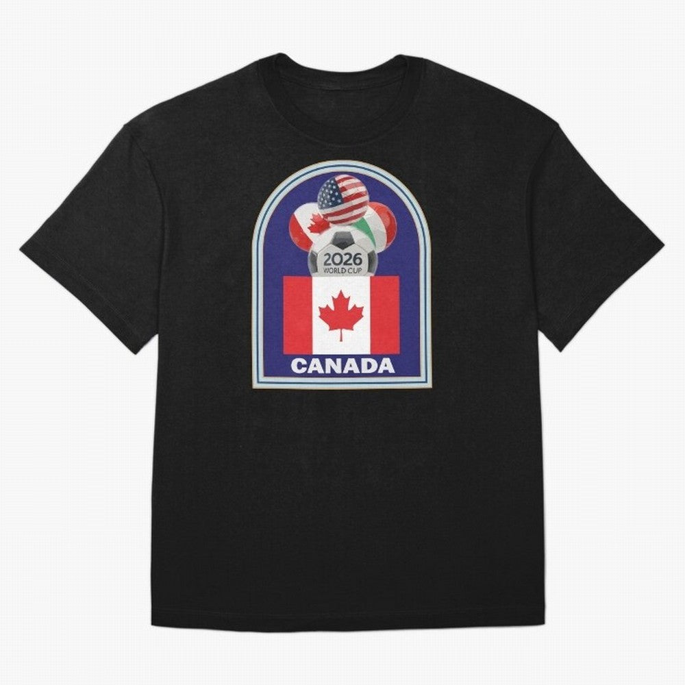 Canada 2026 Soccer T-shirt Oversized T-Shirt Remember Match Day Hype around FIFA World Cup 2026 Group Stage, Mbappe and Neymar, Netherlands, Stadium Memories, Football Loyalty, International Chants and Championship Tradition; Ideal for Football