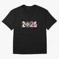 North American Soccer Spirit Team 2026 T-Shirt_82770209 Oversized T-Shirt Follow the Road to FIFA World Cup 2026 USA Canada Mexico Spirit, Celebrating Portugal, Cristiano Ronaldo, Haaland and CR7, Classic Soccer Heritage, Championship Pressure, Fan