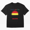 BELGIUM WORLD CUP 2026 Oversized T-Shirt Unlock the FIFA World Cup 2026 Group Stage Journey through Messi, CR7 and Mbappe Highlights, France and Portugal Pride, Game Day Rituals, Football Legends, Country Pride and the Road to the Final; Made for