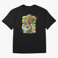 World Cup Teams 2026 Oversized T-Shirt Follow the Road to FIFA World Cup 2026 for Fans of Messi and Cristiano Ronaldo and France and Portugal, Bringing Football Passion, Legendary Performances, Festival Vibes and Supporter Community; Ideal for