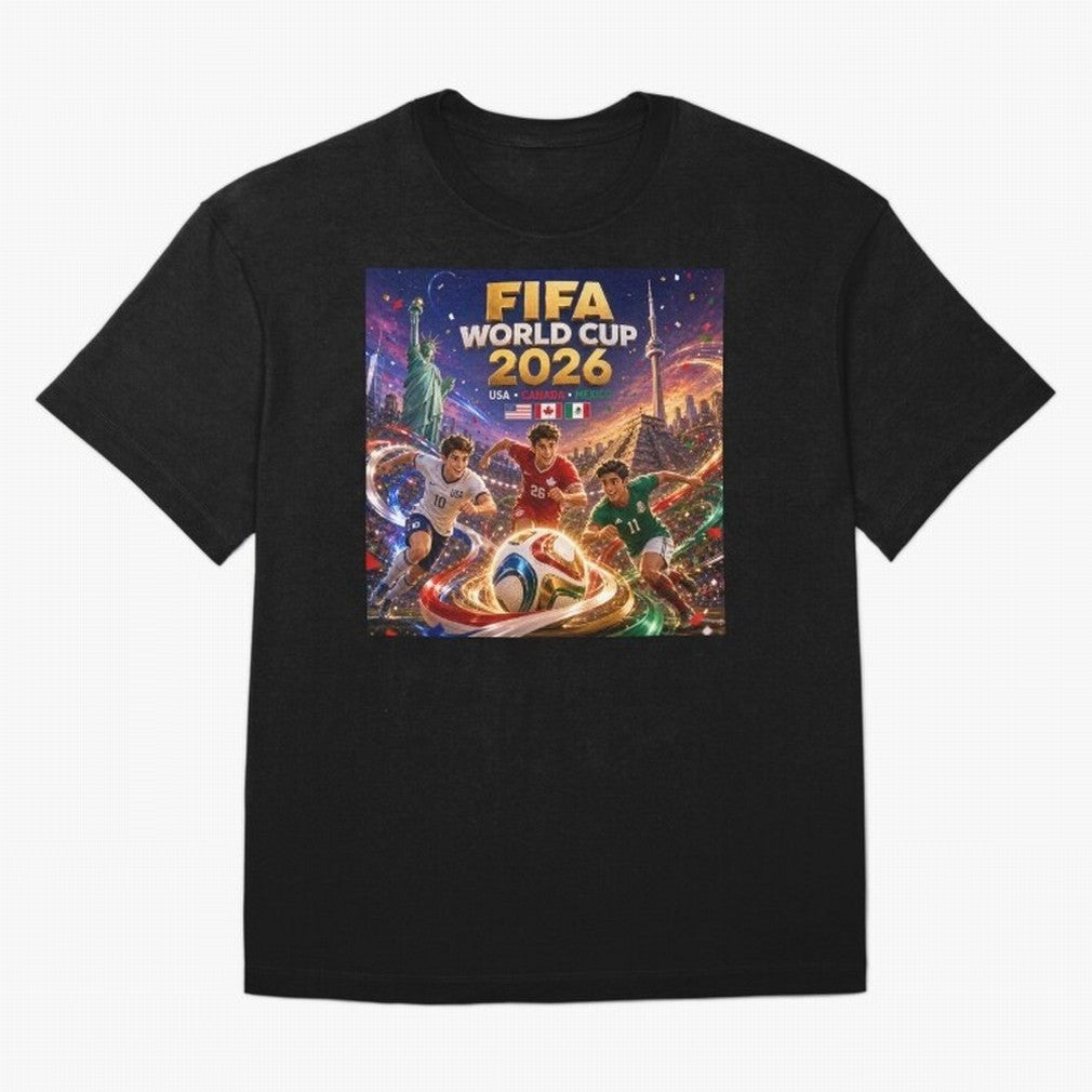 Host Nations Football 2026 #football 2026 Oversized T-Shirt Celebrate Every Goal in FIFA World Cup 2026 Group Stage Spirit, Connected to Brazil, Portugal and Argentina, Messi, Neymar and Mbappe, Stadium Memories, Football Loyalty, International