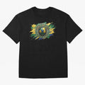 World Cup 2026 Brazil Soccer Ball Paint Splash Oversized T-Shirt Show Your Tournament Heart for Global Football Passion for FIFA World Cup 2026 USA Canada Mexico, Highlighting Messi, CR7 and Mbappe, France, Goal Celebration Energy, Supporter