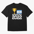 Argentina World Cup Soccer Football 2022, Argentina Soccer Jersey Argentinian Football, Argentina, Argentinian, Qatar World Cup 2022 Oversized T-Shirt Celebrate Global Football Passion for FIFA World Cup 2026 Group Stage, Celebrating CR7, Germany,
