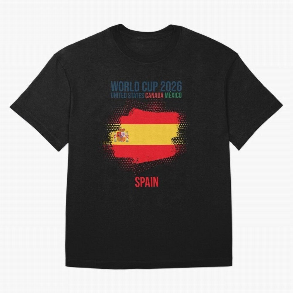 SPAIN WORLD CUP 2026 Oversized T-Shirt Get Ready for FIFA World Cup 2026 Group Stage Celebrating CR7, Portugal, Spain and Germany Energy, Stadium Memories, Football Loyalty, International Chants and Championship Tradition; Ideal for Football Dads,