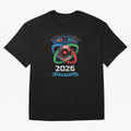 Infinity Loop World Cup 2026 Host Nation Design Oversized T-Shirt Relive Legendary Nights from Match Day Hype around FIFA World Cup 2026 USA Canada Mexico, Cristiano Ronaldo, Portugal, Spain and Germany, Worldwide Fan Energy, Dramatic Goals,