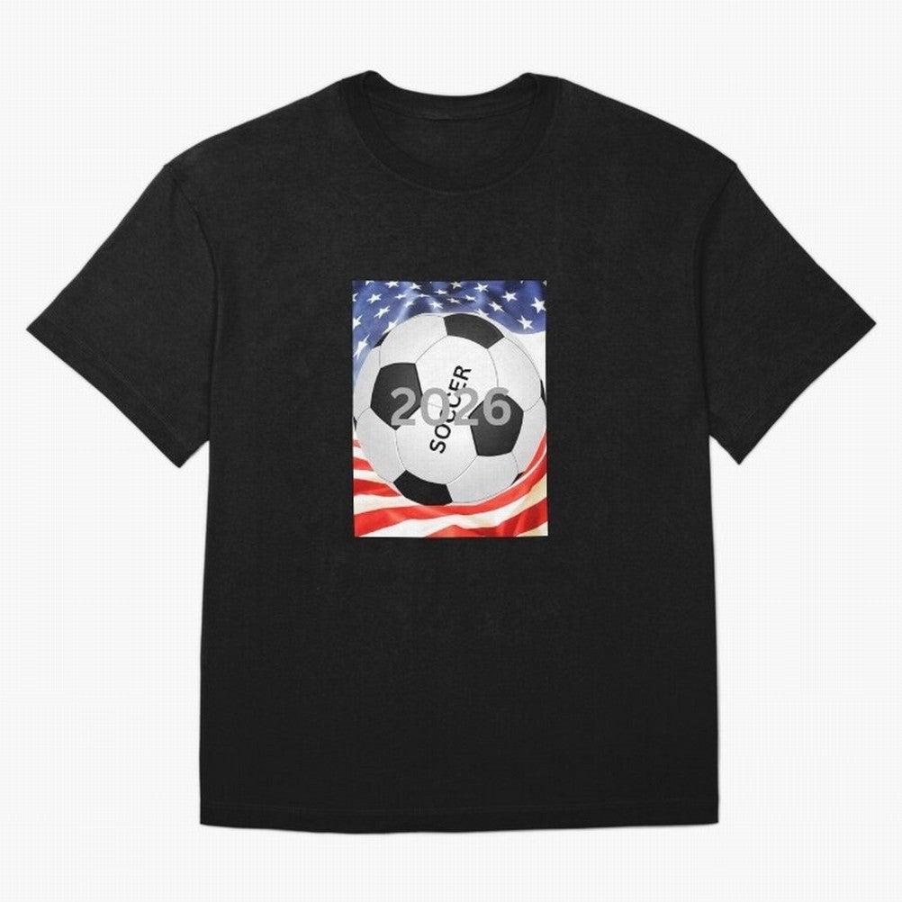 THIS IS SOCCER 2026 Oversized T-Shirt Represent Football Lovers during FIFA World Cup 2026 Group Stage Capturing Messi and Cristiano Ronaldo, Portugal, Spain and Germany Energy, Game Day Rituals, Football Legends, Country Pride and the Road to the