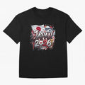 Japan World Cup 2026 Football Legacy Oversized T-Shirt Showcase FIFA World Cup 2026 USA Canada Mexico Spirit, Capturing Portugal, Spain and Germany, Neymar, Vintage Soccer Flavor, Modern Football Stars, National Flags and Final Night Emotion; Built