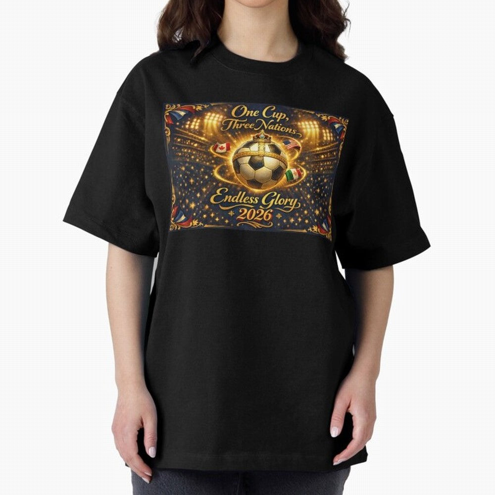 2026 World Cup Celebration inpired by renaissance art Oversized T-Shirt Make Game Day About FIFA World Cup 2026 USA Canada Mexico Driven by Messi, Neymar and Mbappe, England, France and Netherlands Energy, Supporter Pride, Iconic Celebrations,