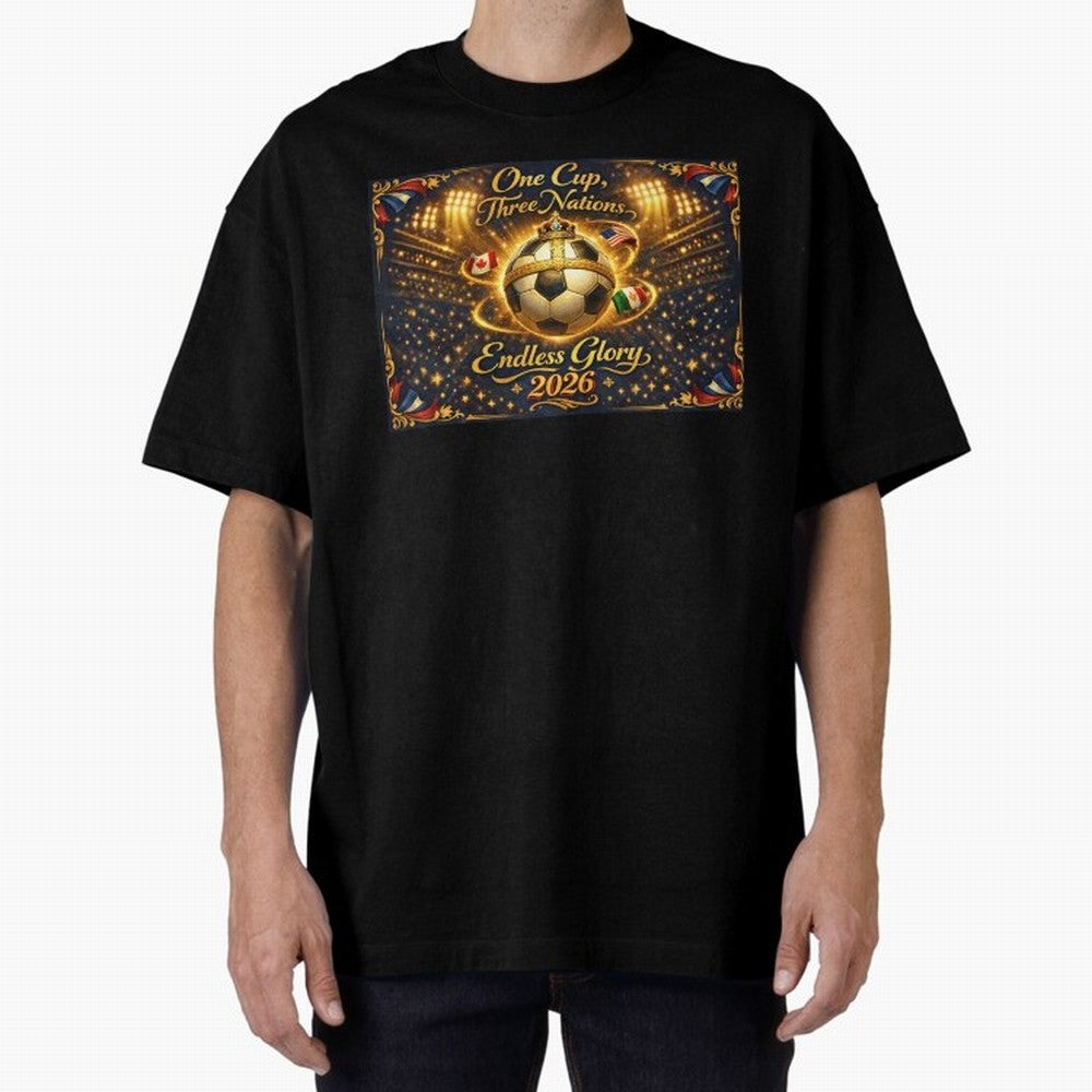 2026 World Cup Celebration inpired by renaissance art Oversized T-Shirt Make Game Day About FIFA World Cup 2026 USA Canada Mexico Driven by Messi, Neymar and Mbappe, England, France and Netherlands Energy, Supporter Pride, Iconic Celebrations,