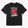 Canada World Cup 2022 Oversized T-Shirt Follow Every Goal of Match Day Hype around FIFA World Cup 2026 USA Canada Mexico, Mbappe, Portugal, Match Day Excitement, Supporter Culture, Golden Goals and Global Football Passion; Perfect for People Who