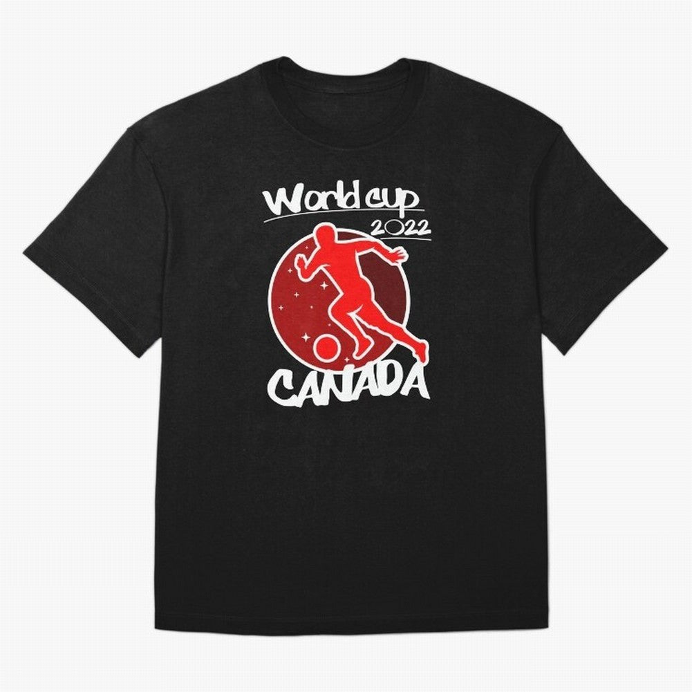 Canada World Cup 2022 Oversized T-Shirt Follow Every Goal of Match Day Hype around FIFA World Cup 2026 USA Canada Mexico, Mbappe, Portugal, Match Day Excitement, Supporter Culture, Golden Goals and Global Football Passion; Perfect for People Who