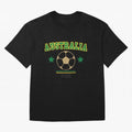 Australia 2026 ¡ª Vintage Soccer Tee Oversized T-Shirt Celebrate Football Heritage in FIFA World Cup 2026 for Fans of Mbappe and Germany, Bringing Stadium Memories, Football Loyalty, International Chants and Championship Tradition; Made for Die