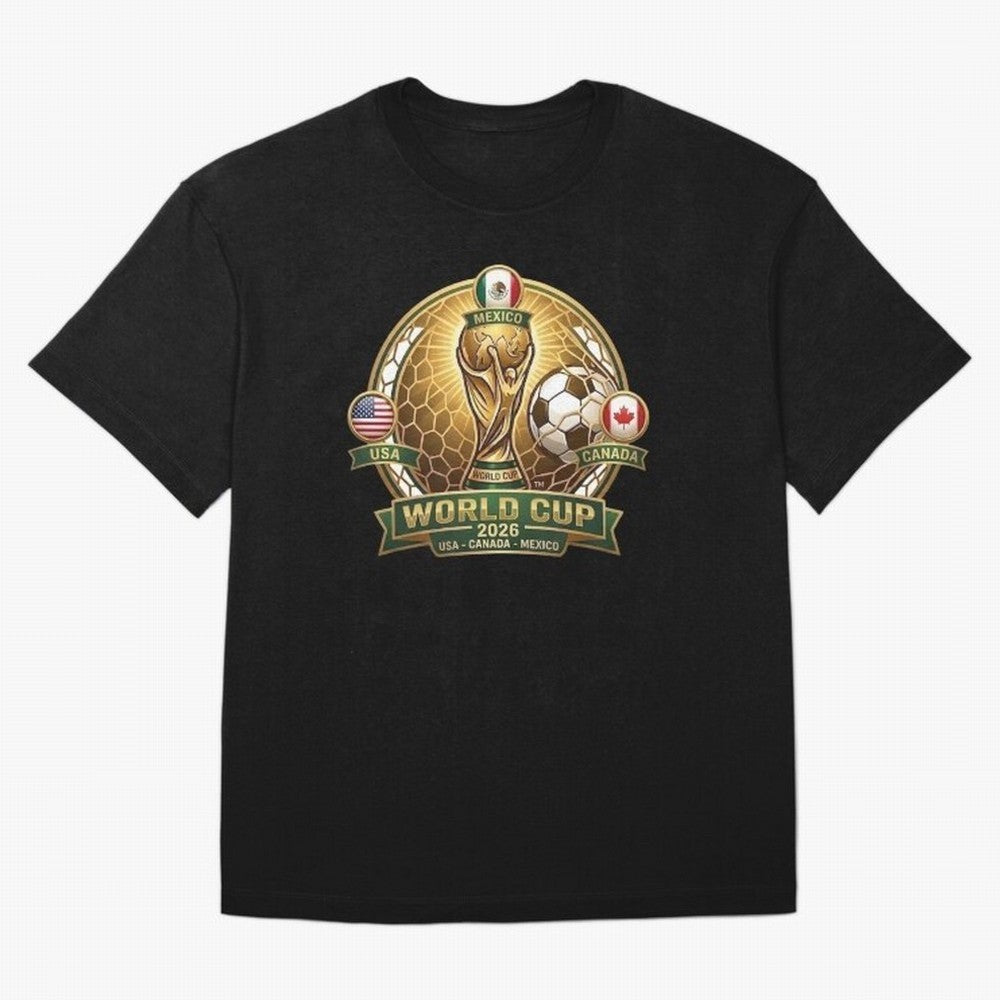 Chasing the Cup 2026 Oversized T-Shirt Celebrate Football Dreams Across FIFA World Cup 2026 Group Stage Spirit, Featuring Brazil, Messi, Neymar and Mbappe, Stadium Memories, Football Loyalty, International Chants and Championship Tradition; Ideal